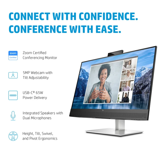 HP E27m G4, 3 Jahre Garantie, 27"
