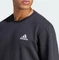 adidas Essentials Fleece Sweatshirt schwarz/weiß (Herren) Vorschaubild