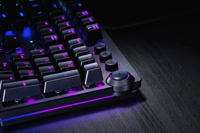 Razer Huntsman Elite, Razer Clicky Optical PURPLE, USB, FR