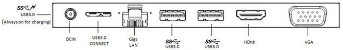 ASUS Varidrive Dockingstation, SlimLine silber, USB 3.0