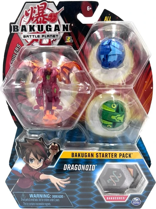 Spin Master Bakugan: Starterpack mit 3 Bakugan (verschiedene Ausführungen)