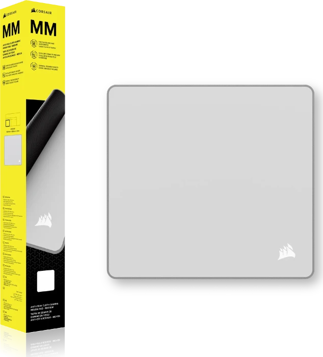 Corsair MM Gaming Mouse Pad - Medium 320x300mm, grau