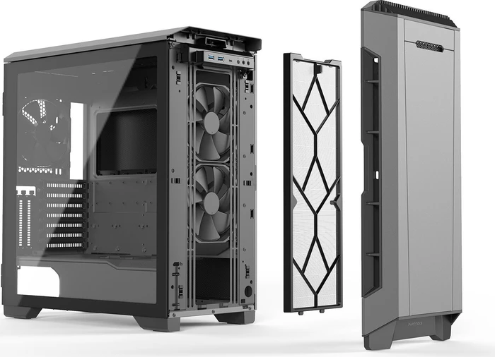 Phanteks Eclipse P600S Anthracite Gray, anthrazit, Glasfenster, schallgedämmt