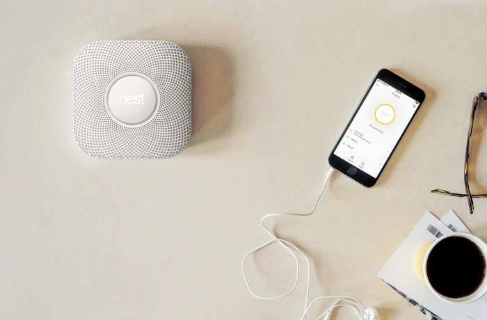 Google Nest Protect (netzbetrieben, 2. Generation), Brandmelder
