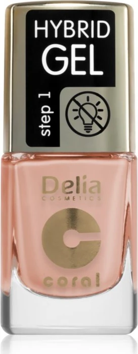 Delia Cosmetics Coral Hybrid Gel Nagellack Nr. 136, 11ml