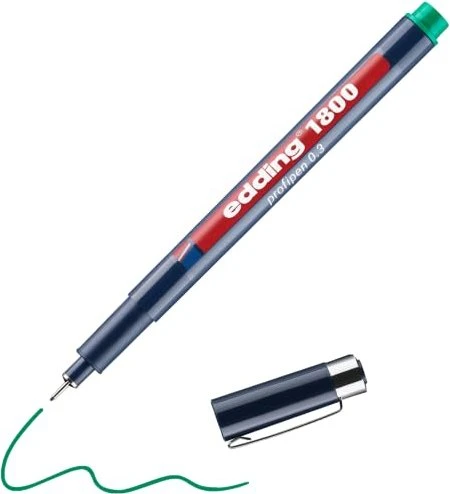 edding 1800 0.35mm grün