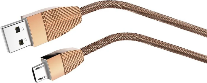 Hama Pineapple USB-Kabel 1m USB A Micro-USB B anthrazit/gold/rosegold/silber