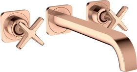 Hansgrohe Axor Citterio E Waschbeckenarmatur Unterputz polished red gold