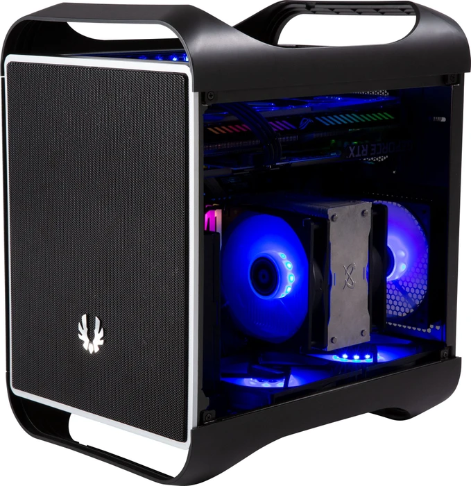 BitFenix Prodigy M 2022 ARGB, schwarz, Glasfenster