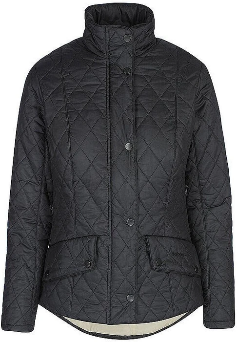 Barbour Flyweight Cavalry Quilted Jacke schwarz (Damen)