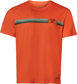 Vaude Cyclist V Funktionsshirt kurzarm glowing red (Herren)