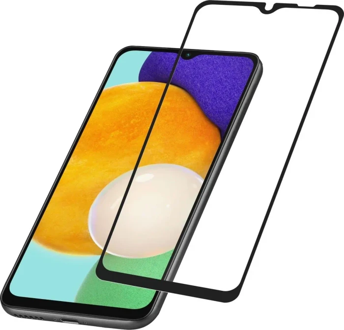 Cellularline Impact Glass Capsule für Samsung Galaxy A13 5G schwarz