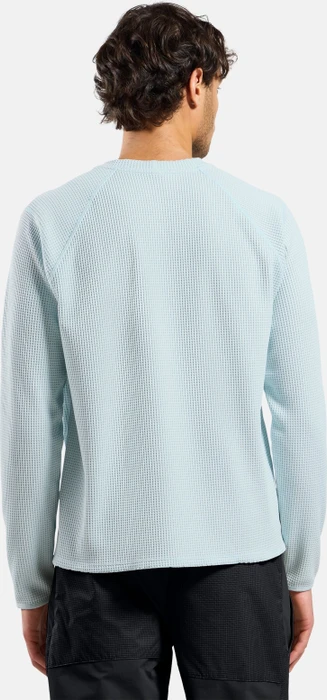 Odlo Cubic Multisport Mid Layer Crew Funktionsshirt langarm baby blue (Herren)