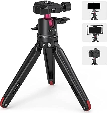 SmallRig Tisch-Ministativ mit Panorama-Kugelkopf
