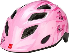 MET Genio Kinderhelm pink butterflies/glossy