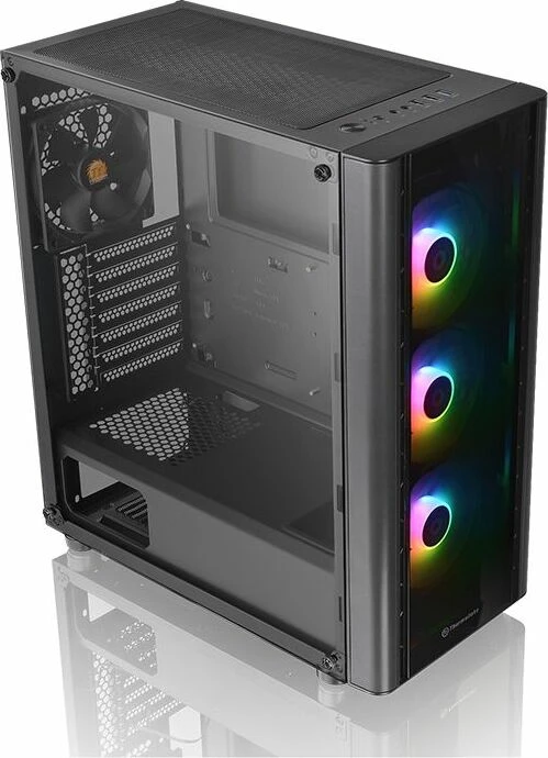 Thermaltake V250 TG ARGB, schwarz, Glasfenster