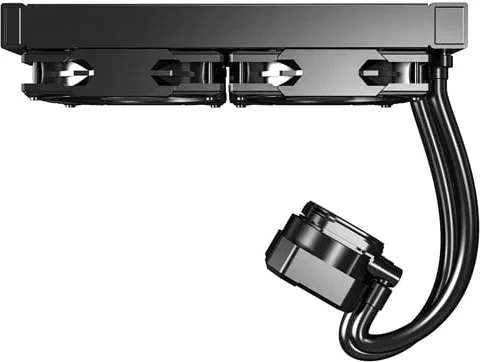 Montech HyperFlow Silent 240 Black, schwarz