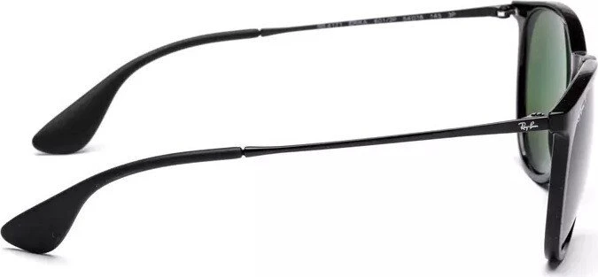 Ray-Ban RB4171 Erika Classic 54mm schwarz/polarized grün