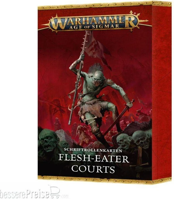 Games Workshop Warhammer Age of Sigmar - Warscrolls: Flesh-Eater Courts (DE)
