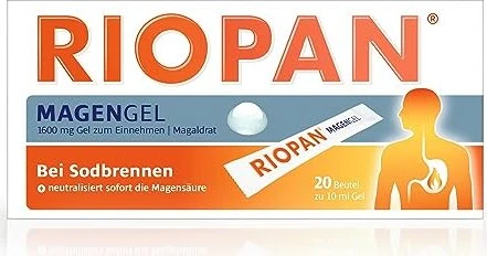 Dr.Kade Pharma Riopan 1600mg Magen Gel Stick-Pac, 200ml (20x 10ml)