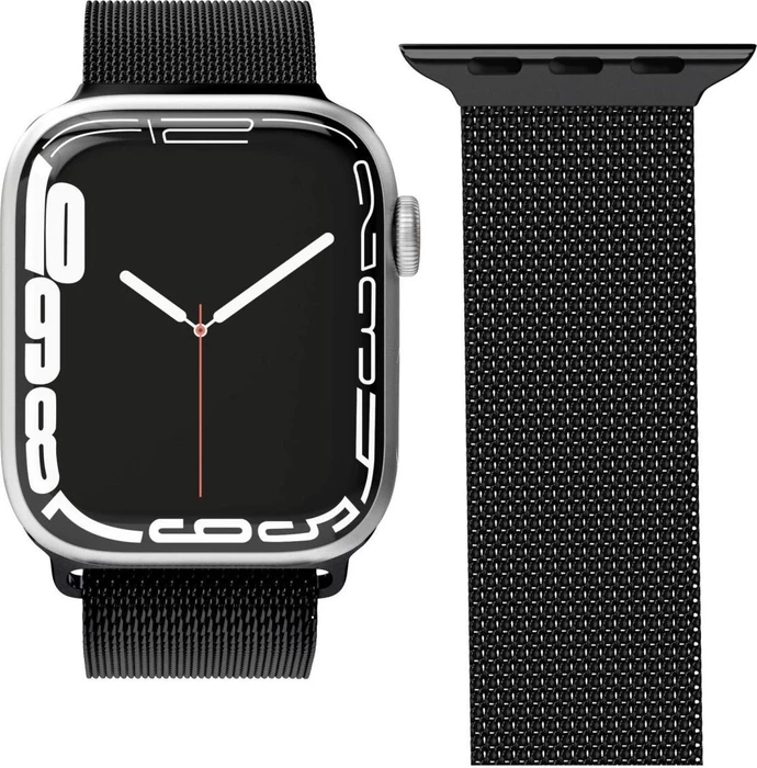 Vonmählen Milanaise Loop für Apple Watch 42mm schwarz