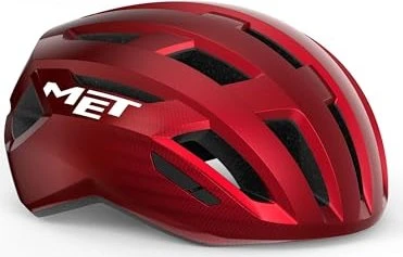 MET Vinci MIPS Helm red metallic glossy