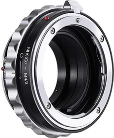 K&F Concept Adapter für Nikon G/F/AI/AIS/D auf Micro Four Thirds