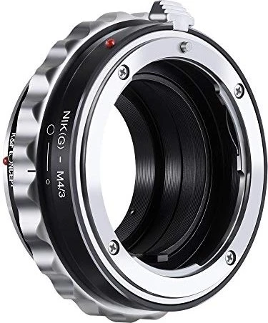 K&F Concept Adapter für Nikon G/F/AI/AIS/D auf Micro Four Thirds