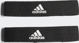 adidas Stutzenhalter Band schwarz/weiß