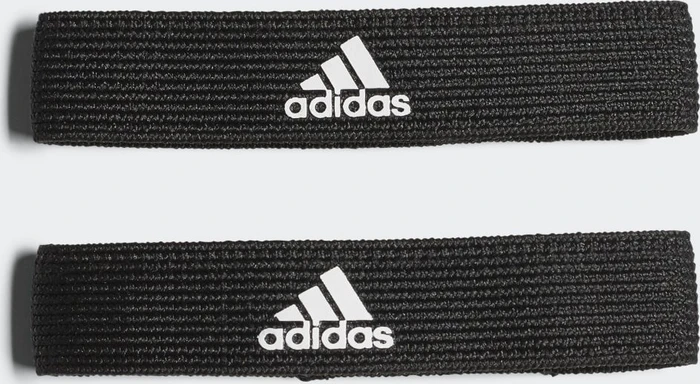adidas Stutzenhalter Band schwarz/weiß