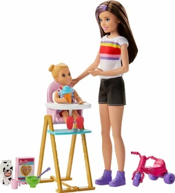 Mattel Barbie - Skipper Babysitters Inc. Spielset zum Füttern