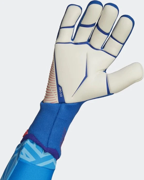 adidas Predator Pro Torwarthandschuhe hi-res blue/turbo/white