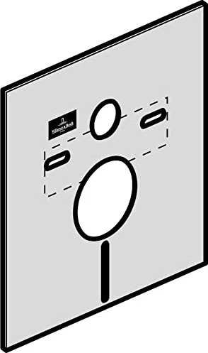 Villeroy & Boch ViProtect Schallschutz Set für Wand-WC und Wand-Bidet