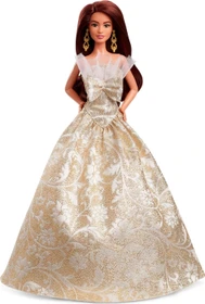 Mattel Barbie - Collector - Holiday Barbie 2025 dunkelbraune Haare