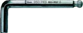 Wera 950 PKS Innensechskant Winkelschlüssel, 4x80mm