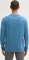 Tom Tailor Basic Baumwolle Strickpullover ocean blue melange (Herren) Vorschaubild