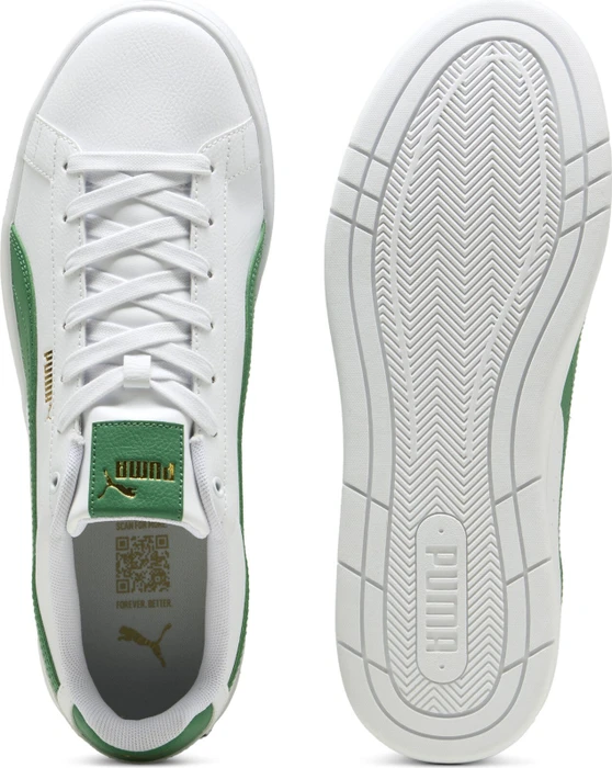 Puma Court Classico puma white/archive green/puma gold