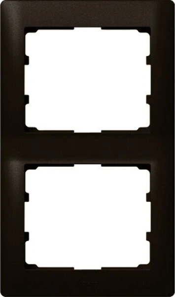 Legrand Galea Life Rahmen 2-fach senkrecht, dark bronze