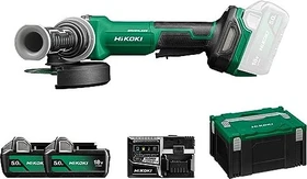 Hikoki G1813DVFWQZ Akku-Winkelschleifer inkl. Koffer + 2 Akkus 5.0Ah