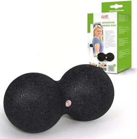Sissel Myofascia Double Ball 8x16cm Faszienball schwarz