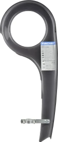 Fischer 33-38 Zähne Kettenschutz schwarz