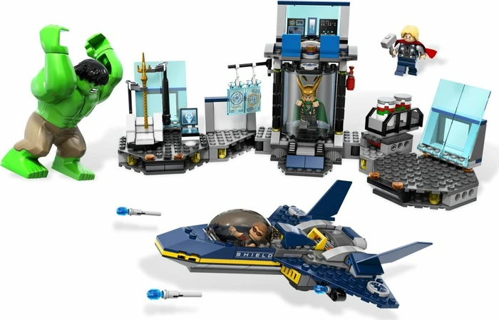 LEGO Marvel Super Heroes Spielset - Hulks Helicarrier Flucht