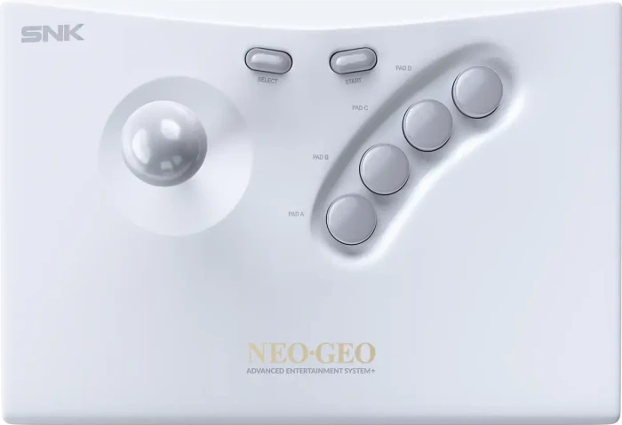 SNK Neo Geo AES+ Wireless Arcade Stick weiß
