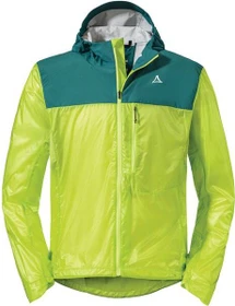 Schöffel Hybrid Flow Trail Fahrradjacke lime pop (Herren)