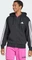 adidas Essentials 3-Streifen French Terry Hoodie schwarz/weiß (Herren) Vorschaubild