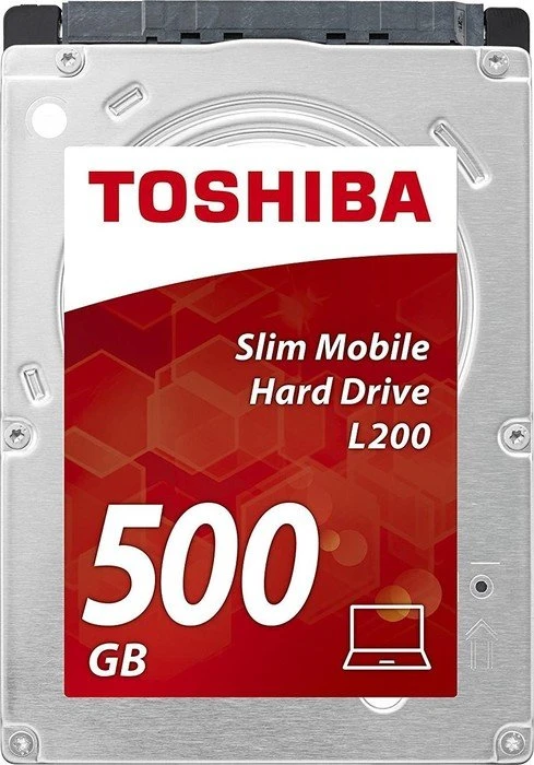 Toshiba L200 Laptop PC Slim 500GB, 512e / 2.5" / SATA 3Gb/s, retail