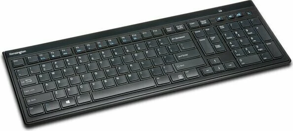 Kensington Advance Fit Slim Type Wireless Keyboard, schwarz, USB, ES