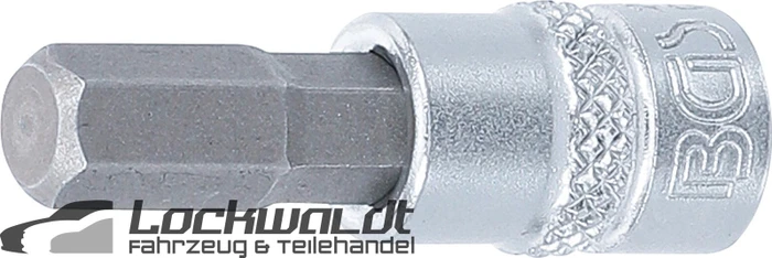 BGS technic Innensechskant Steckschlüssel 1/4", 7x38mm