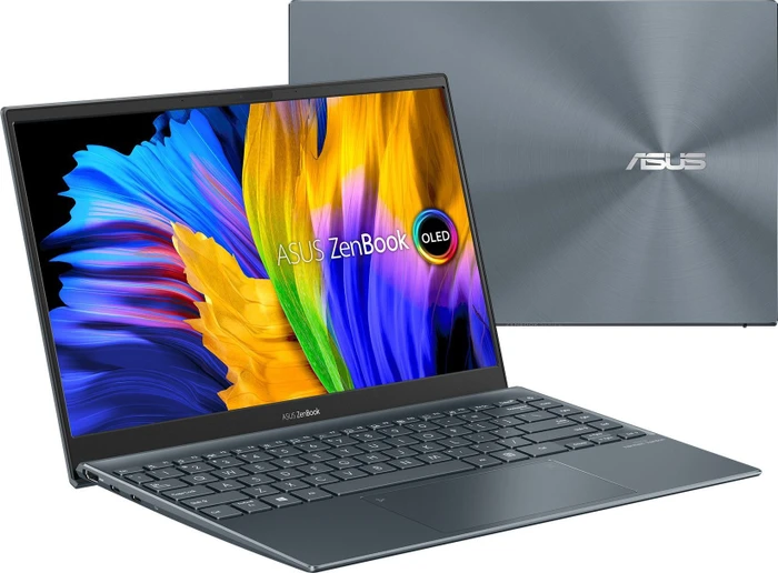 ASUS ZenBook 13 OLED UM325UAZ-KG001R, Pine Grey, Ryzen 5 5500U, 16GB RAM, 512GB SSD, DE