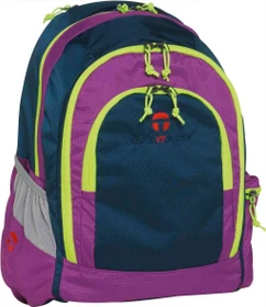 Take It Easy Berlin Light Nylon blau/violett Schulrucksack